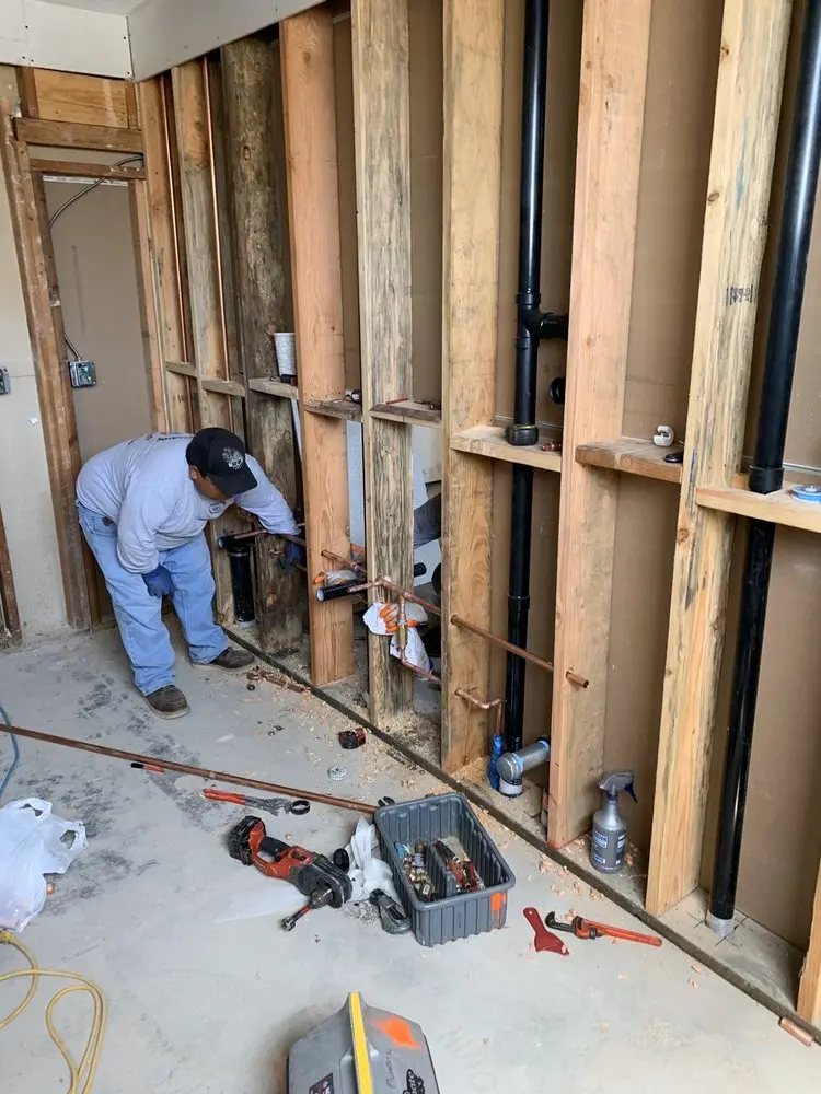 Commercial rough-in plumbing for Gas Line Repair in Langhorne Gardens